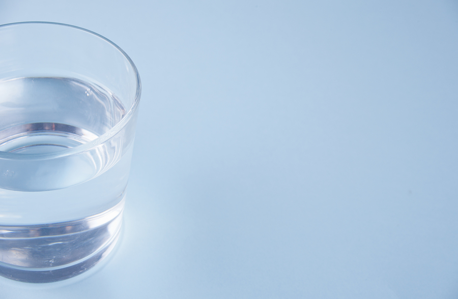 glass of fresh water